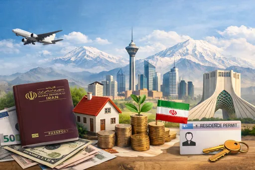 اخذ اقامت با انتقال سرمایه در ایران